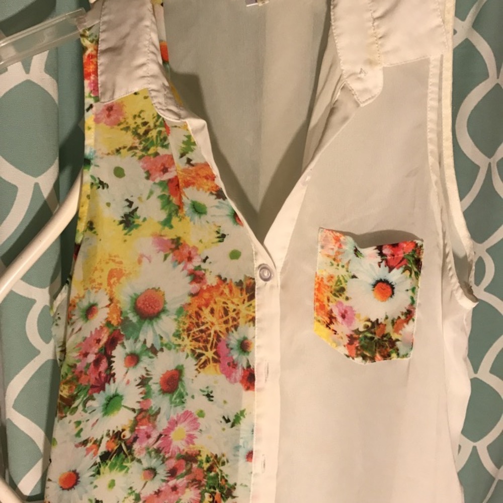 Floral Tank Top