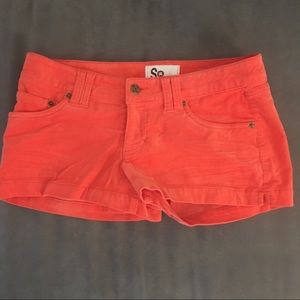 Orange Shorts