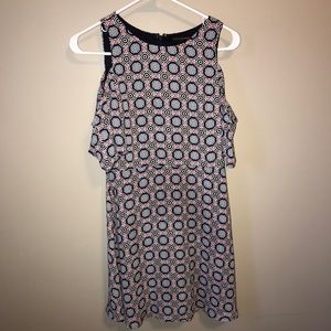 Banana Republic Peep Shoulder A-line Dress