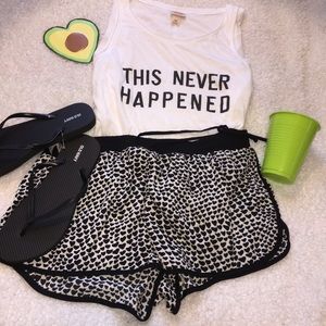LAST CHANCE Wet seal hearts shorts.