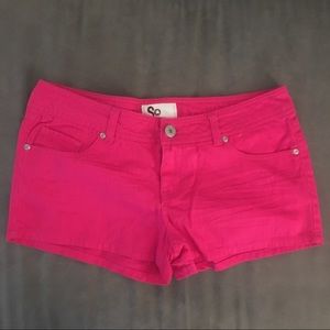 Hot Pink Shorts