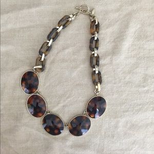 Ann Taylor Tortoise Statement Nacklace