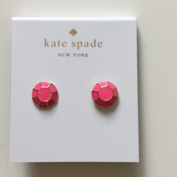 kate spade Jewelry - Kate Spade Pink Stud Earrings NWT 🎉HPX3