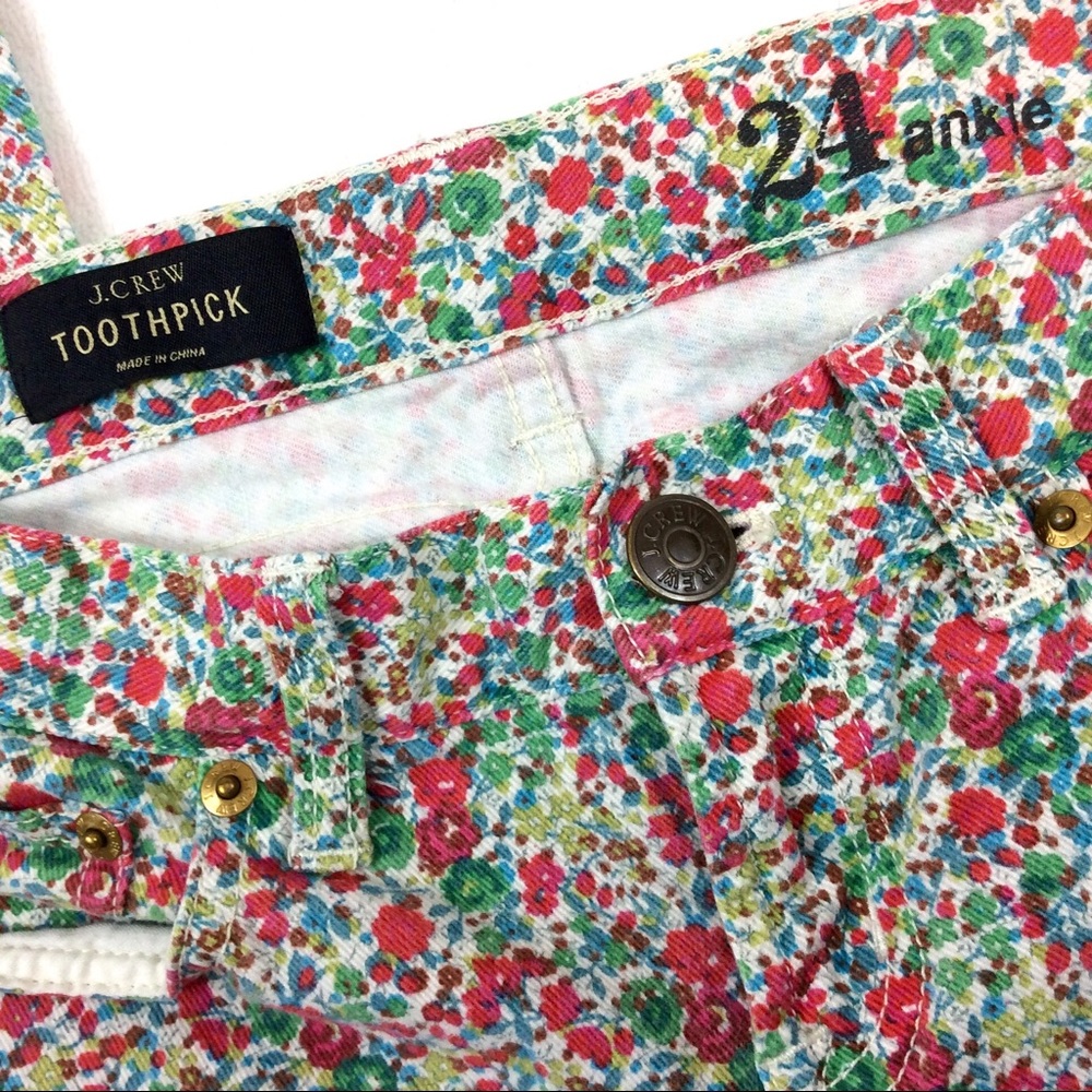 ❌SOLD❌ J Crew Liberty Toothpick Ankle Georgina - Picture 5 of 5