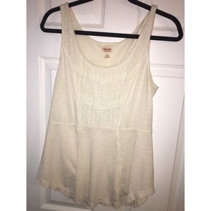 Cream tank