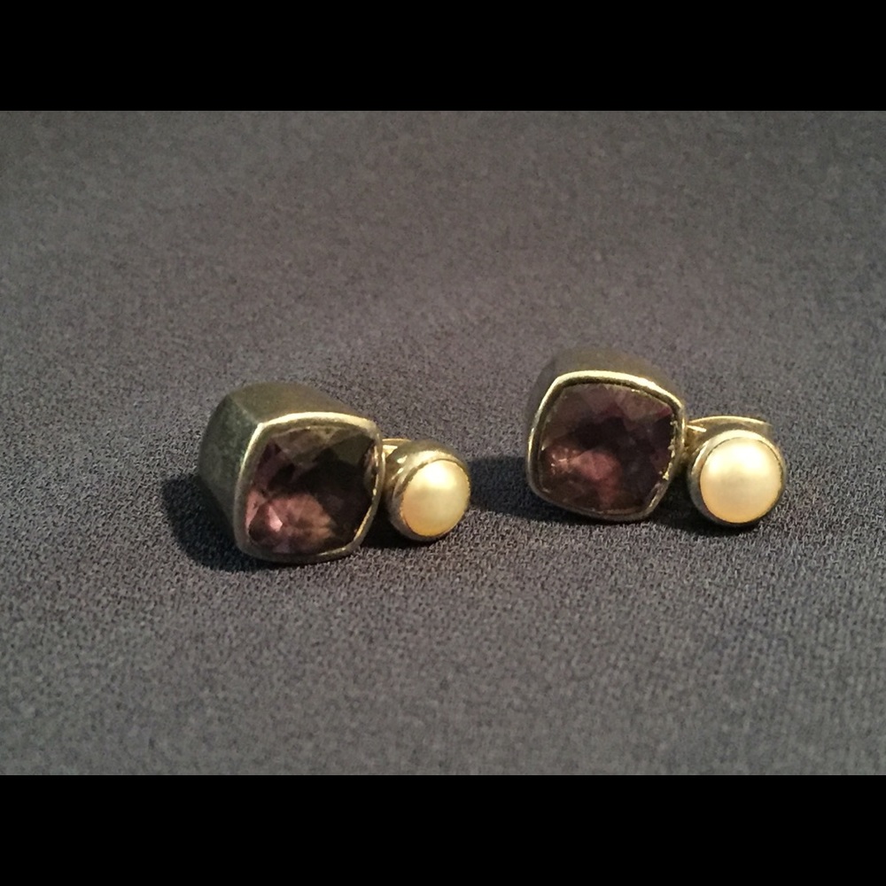 Lori Bonn earrings. 1 pair, 3 styles
