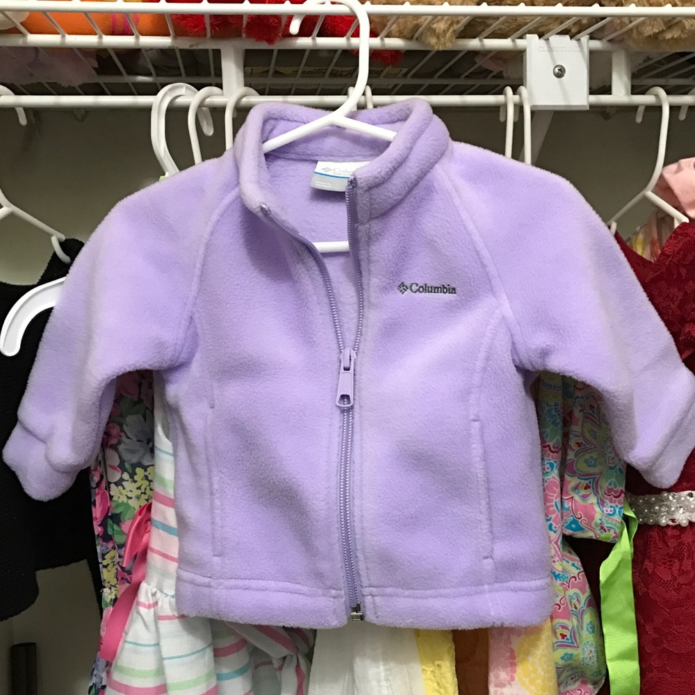 New Columbia Light Purple Infant Fleece Jacket