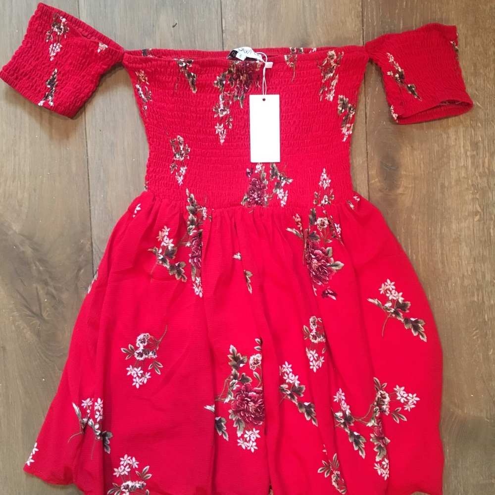 Showpo red dress