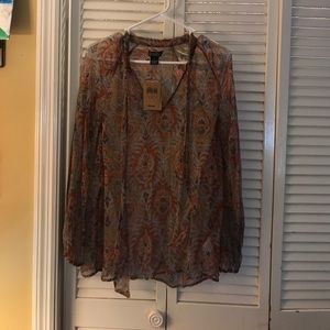 Lucky brand blouse shirt