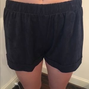 Feaux Suede Shorts