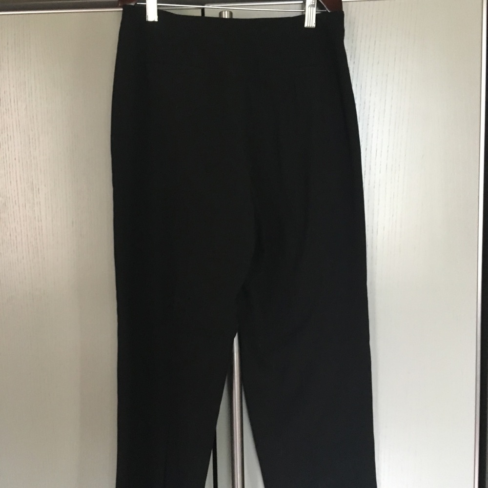 Wide leg high waisted dress pants