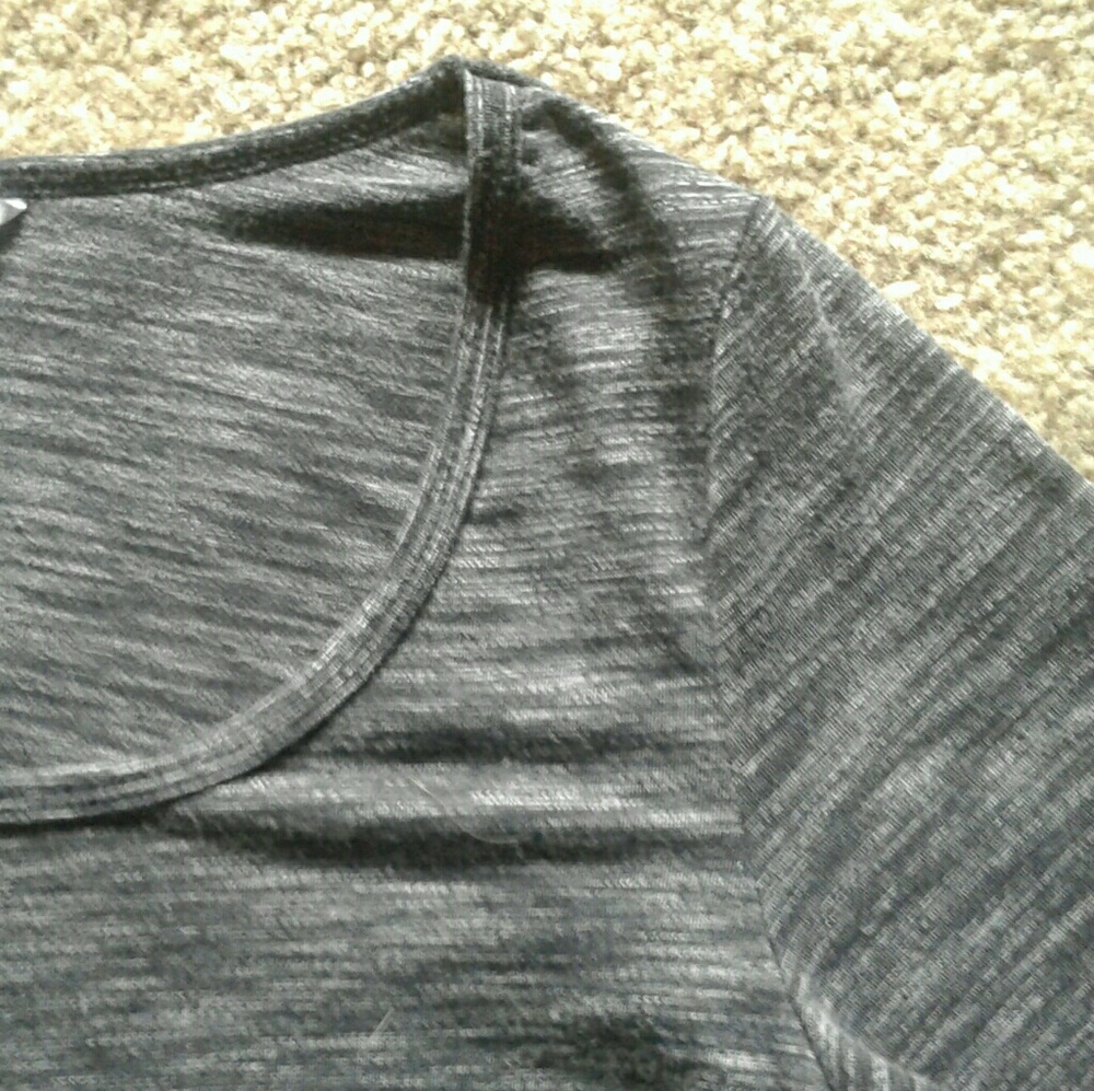 Cozy Stretchy Scoop Neck Maternity Top