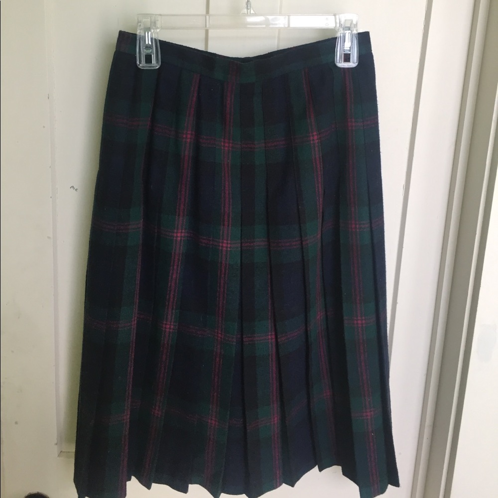 Vintage Jones New York Plaid Skirt
