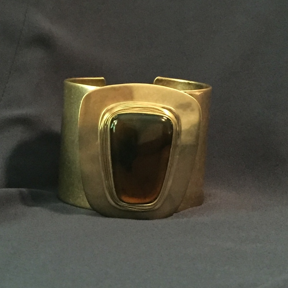 Kenneth Cole gold cuff bracelet