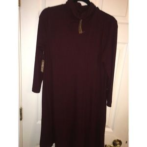 Turtle neck dress