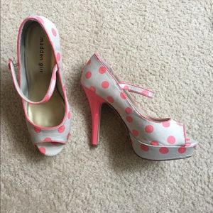Polka dot High heels