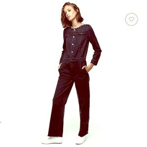 Denim Utility Jumpsuit