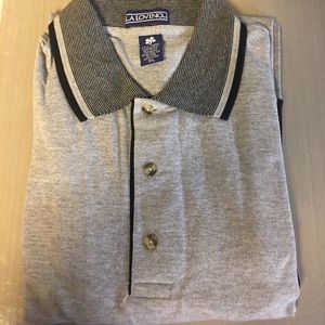 New 3x men's polo shirt / shirt sleeve / grey