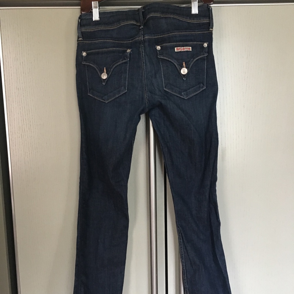 Skinny leg Hudson blue jeans