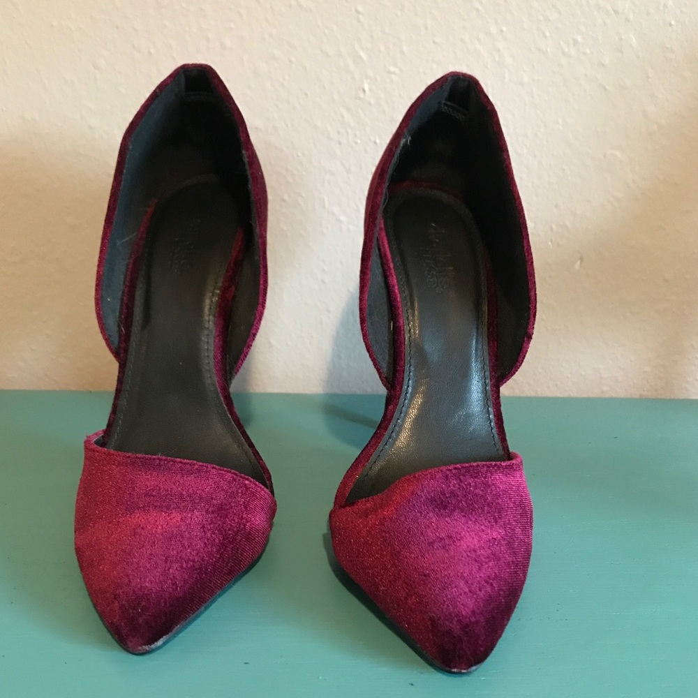 Wine Charlotte Russe heels