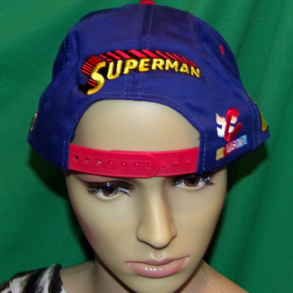 Superman Racing Hat NASCAR Jeff Gordon 24 RARE - Picture 3 of 5