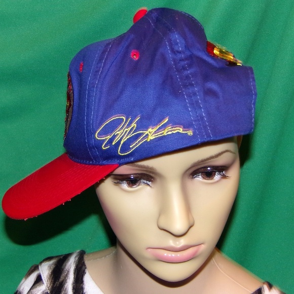 Superman Racing Hat NASCAR Jeff Gordon 24 RARE - Picture 5 of 5