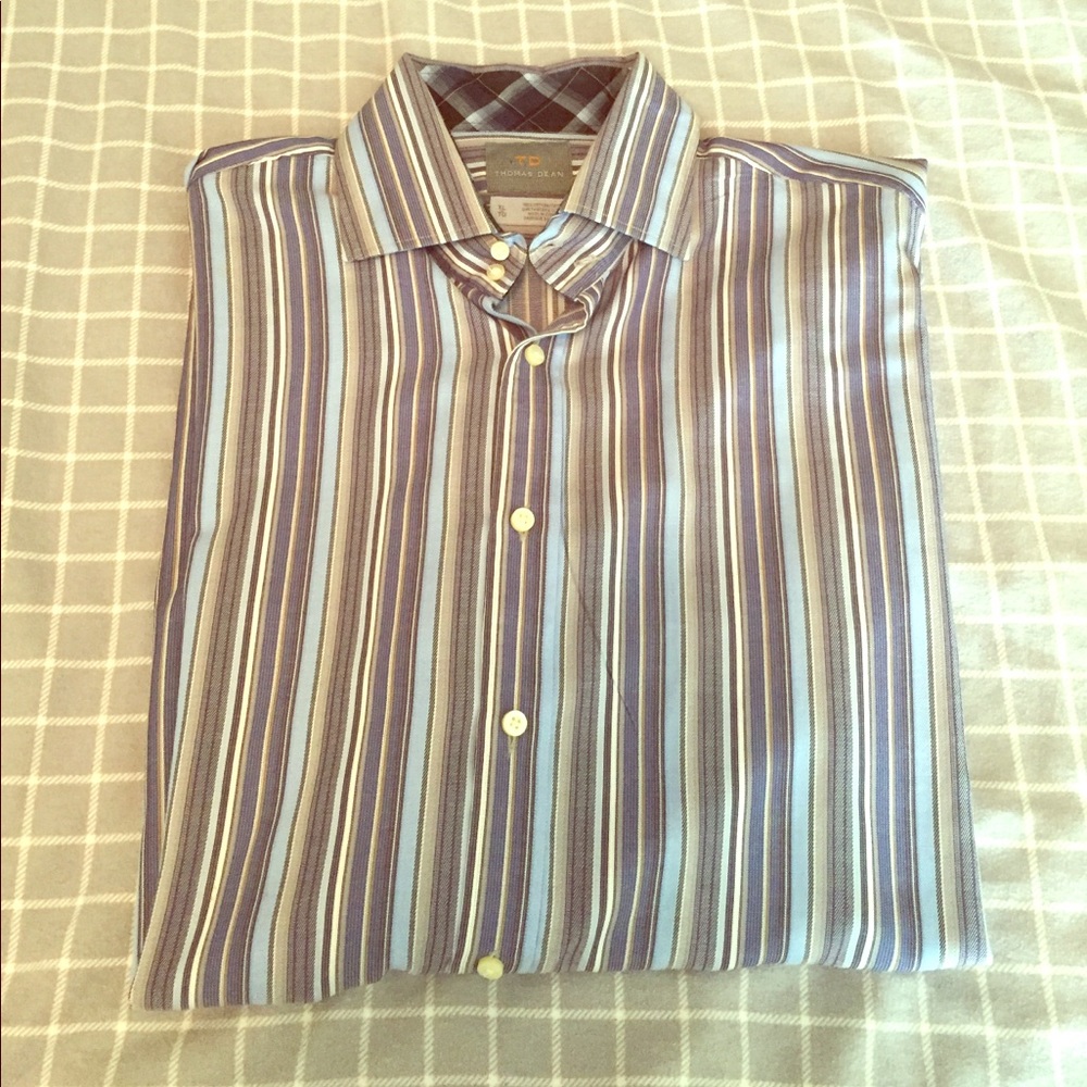 Thomas Dean button down sport shirt (never worn)
