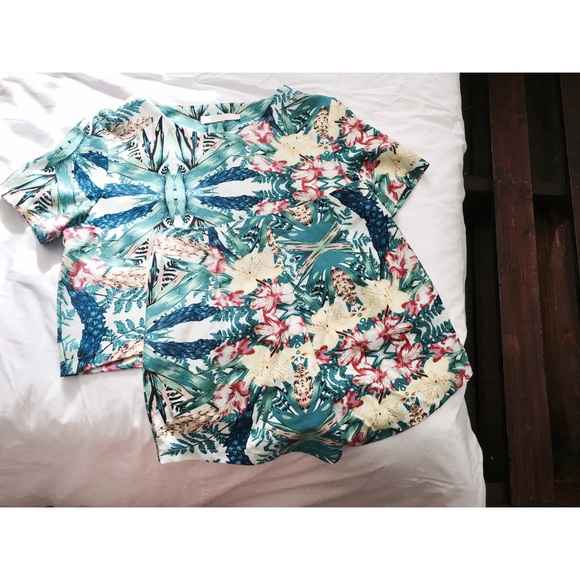 Tropical Co-ord Set - Picture 1 of 3