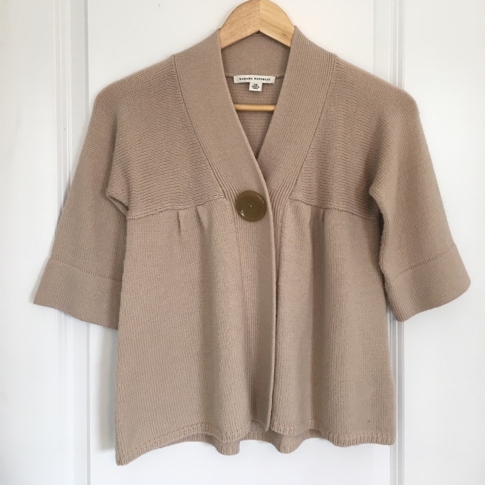 🚢 BR Merino Wool Cardigan