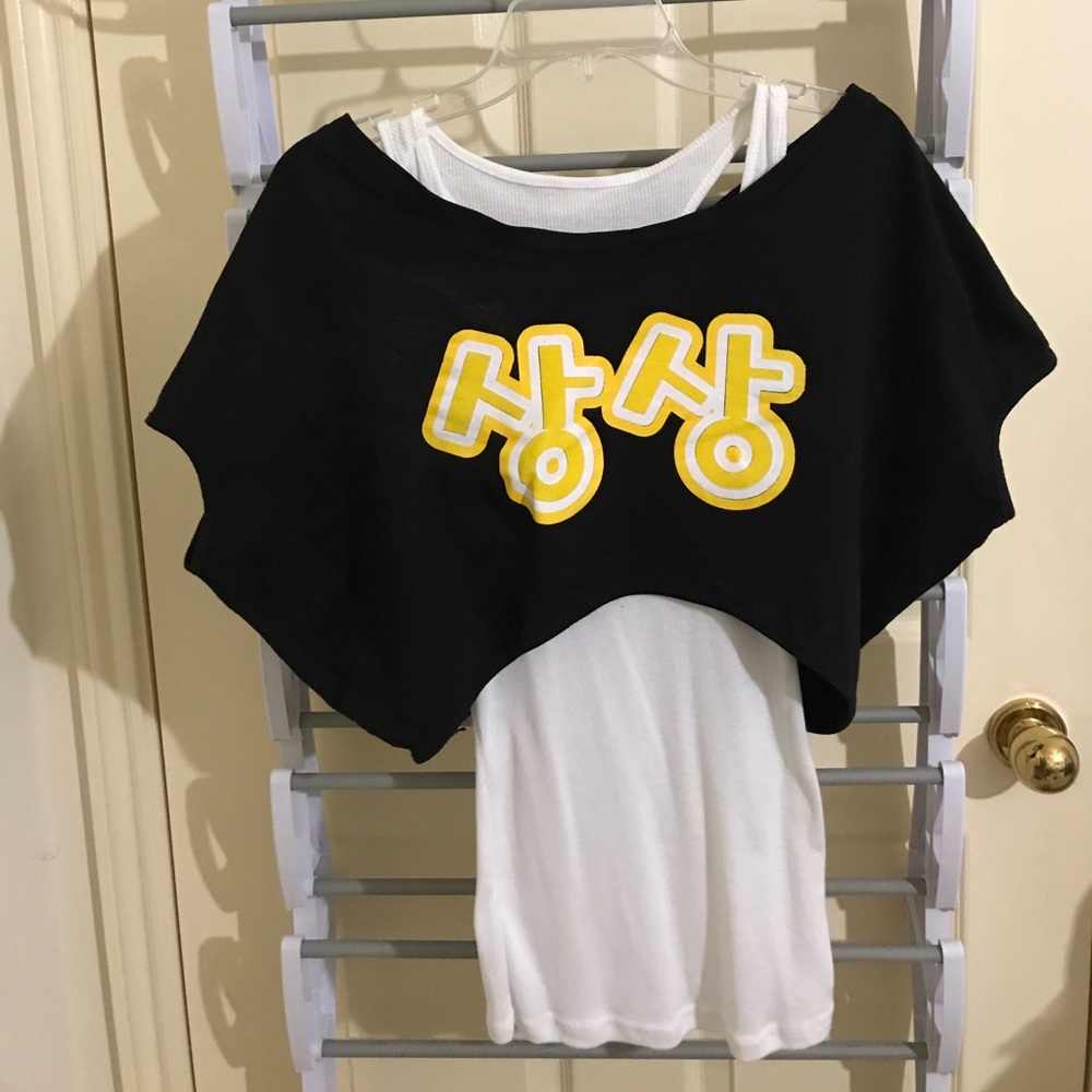 2 piece crop top set