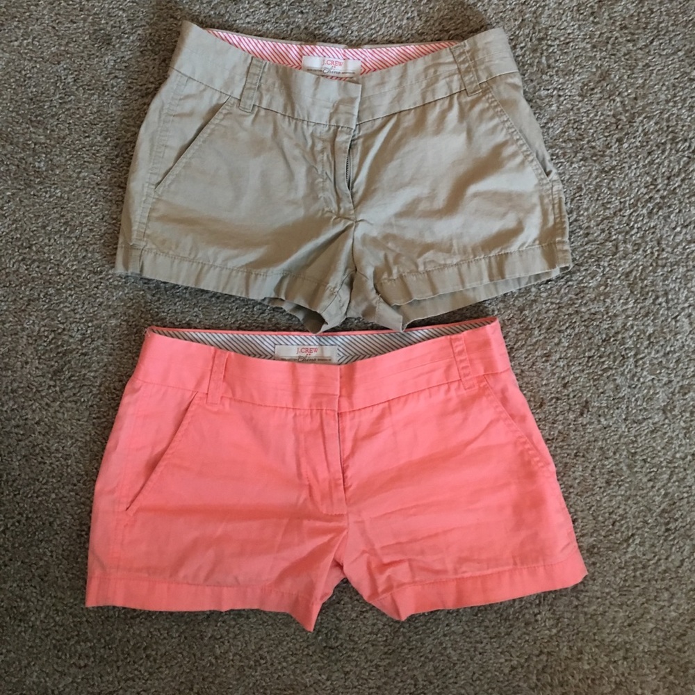J crew chino shorts