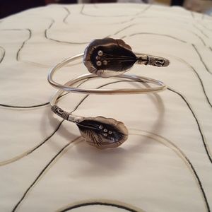 Southern Chinese Silver Upper Arm Cuff