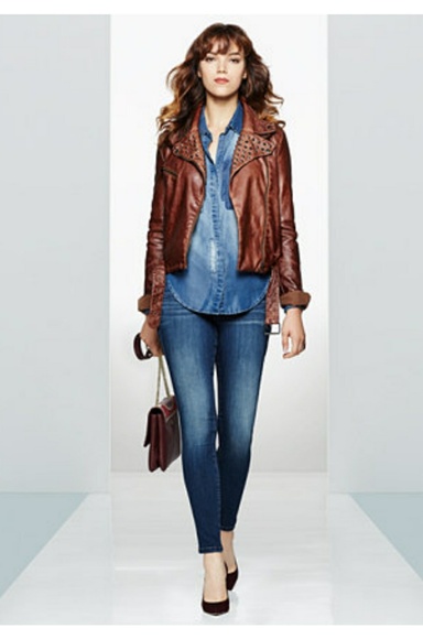 🆕️  William Rast Embellished Moto Jacket - Picture 3 of 5