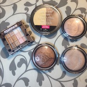 Highlighter, Bronzer, Contour Palette Bundle