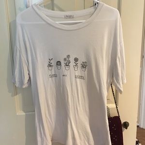 Like new plants are friends brandyMelville t shirt