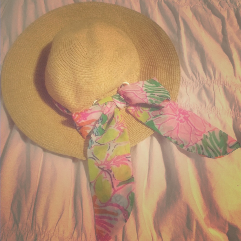 Lilly Pulitzer hat from Target