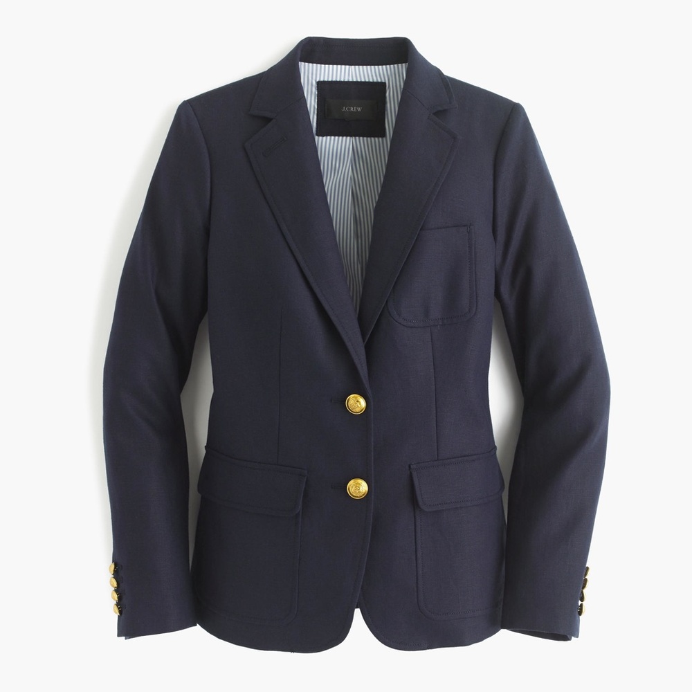 Navy J. Crew Rhodes Blazer
