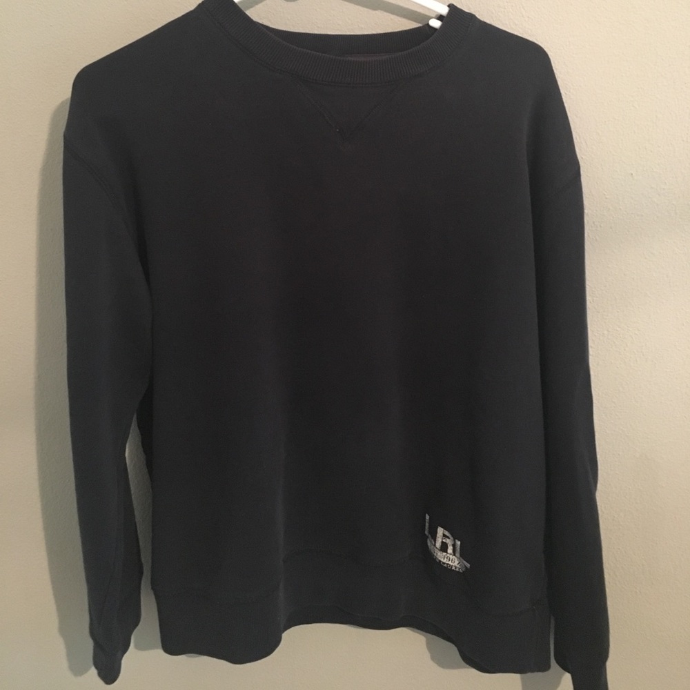 Lauren Ralph Lauren Black Hoodless Sweater