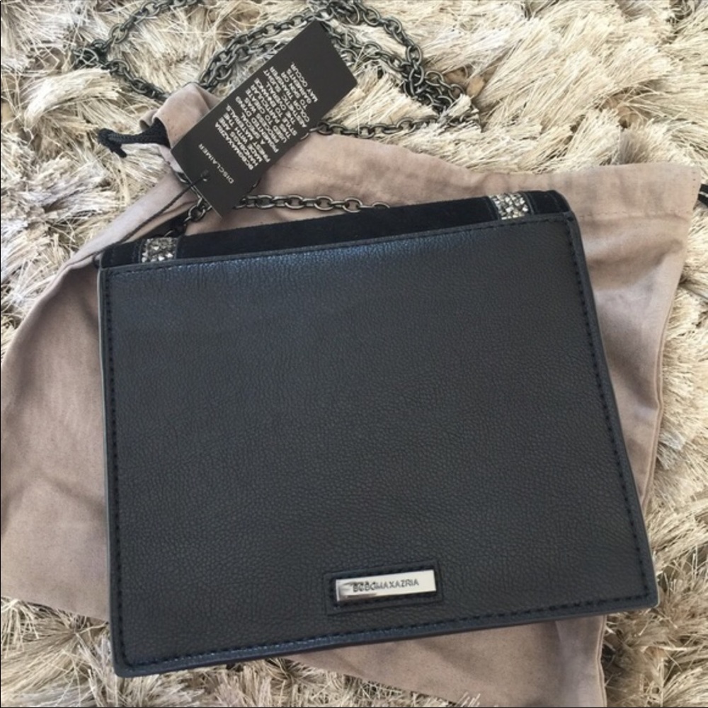 $179 BCBG MAXAZRIA crystal rock mini bag - Picture 2 of 4