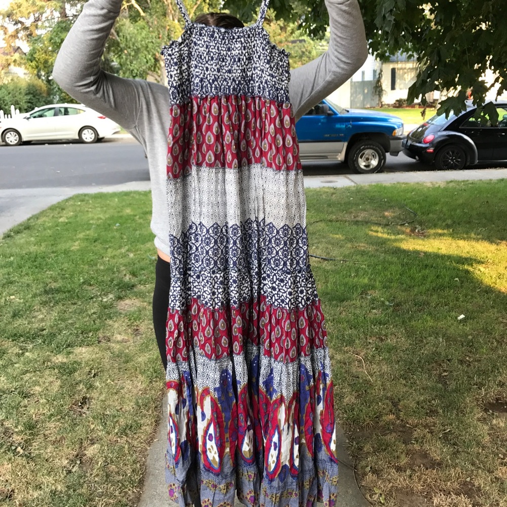 Cute long boho dress