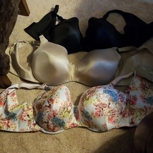 Balconette Bras (set of 3)