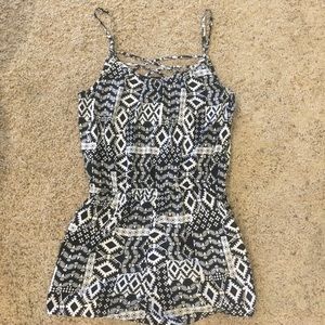 Patterned Romper