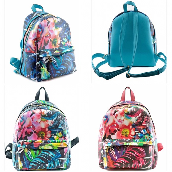 🌟 HP!! 🌟 Hue & Ash Faux Leather Mini Backpack - Picture 2 of 2