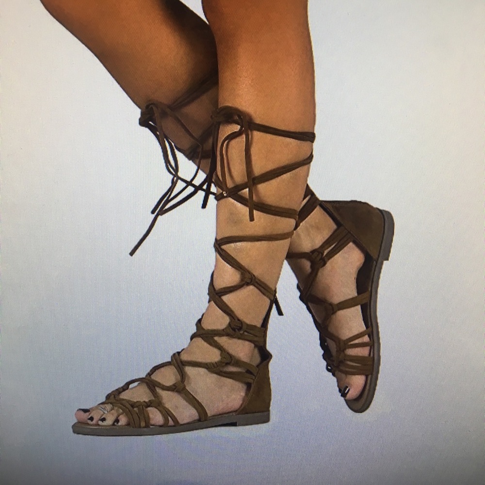 Lace Up Wrap Gladiator