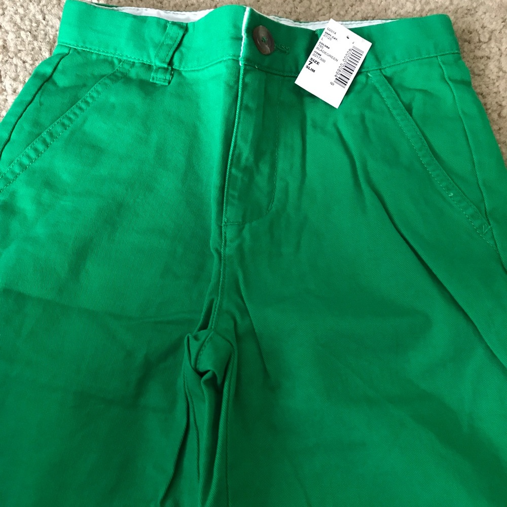 Children's Place Boys Green Shorts