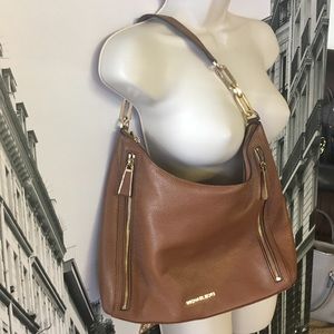 Tan MK shoulder bag