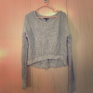 American eagle grey sweater