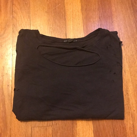 UO distressed shirt - Picture 1 of 3