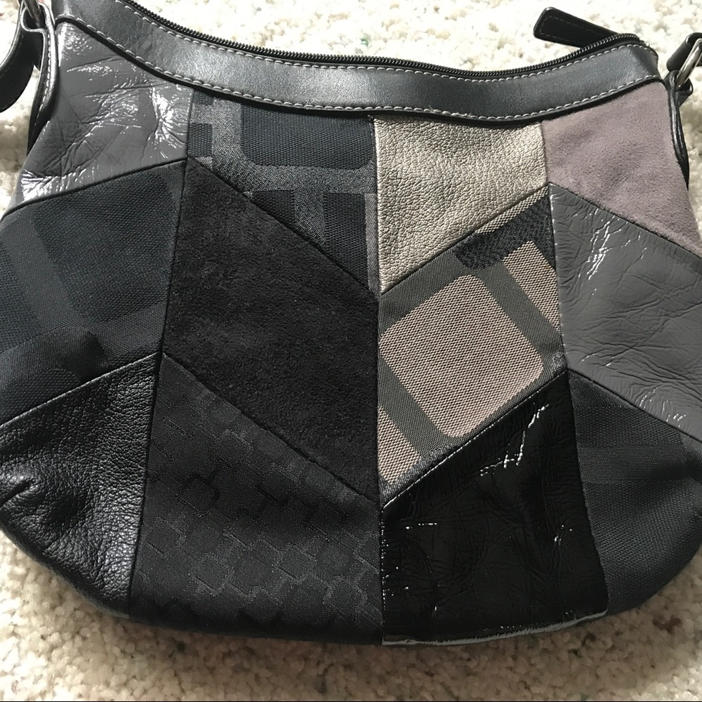 Nine West Patchwork Leather Handbag - image 1