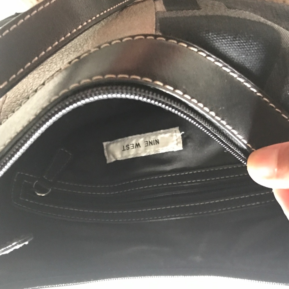 Nine West Patchwork Leather Handbag - image 4